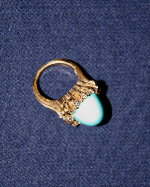 1970's Turquoise Panetta ring