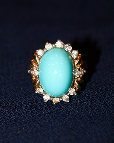 1970's Turquoise Panetta ring